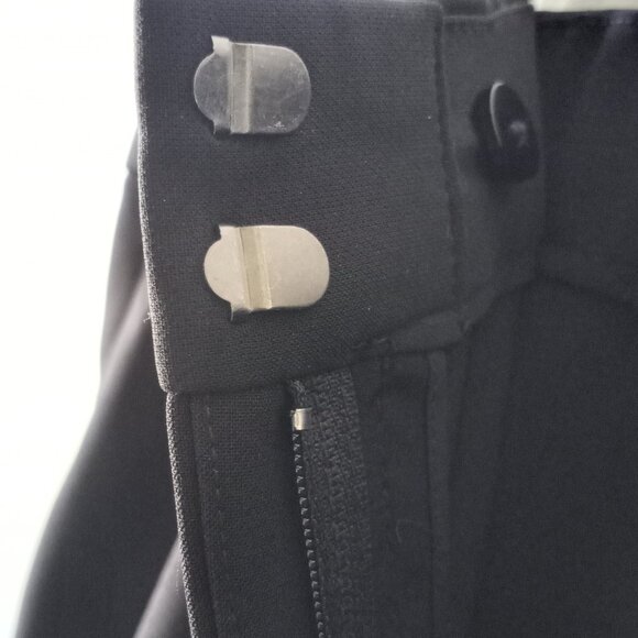 'TALBOTS' Wide leg Solid Black Pant NWT Size 14 - Picture 4 of 12